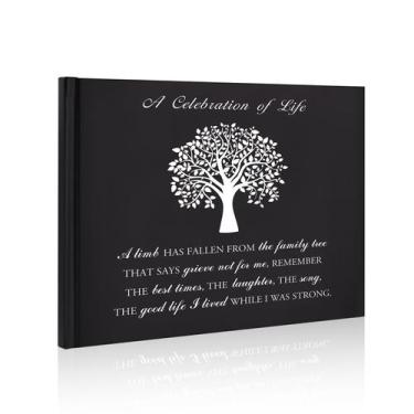 Imagem de Livro de visitas fúnebres SOITIS Memorial Tree of Life 80 páginas