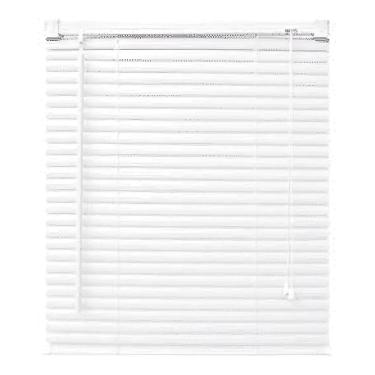 Imagem de Persiana Evolux Horizontal De Pvc 130x80 Cm Sofisticada Branca