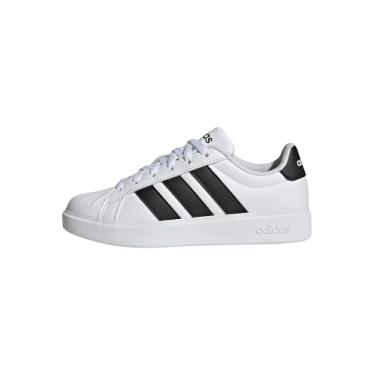Imagem de adidas Tênis infantil unissex Streetalk, Branco/Preto/Preto, 21