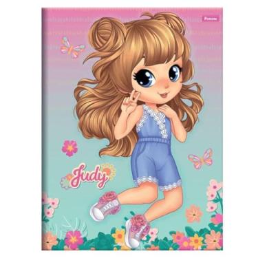 Imagem de Caderno Broch Capa Dura 80 Folhas, Judy, Foroni, 45.8168-6