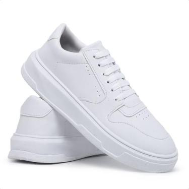 Imagem de Tenis Masculino Sapatenis Casual Sola Alta Confort Básico Leve Confort