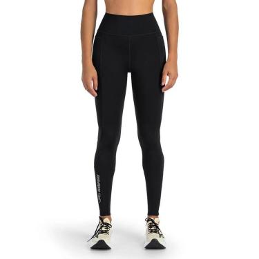 Imagem de Legging Feminina Olympikus Flex Compression Solartech Preto-Feminino