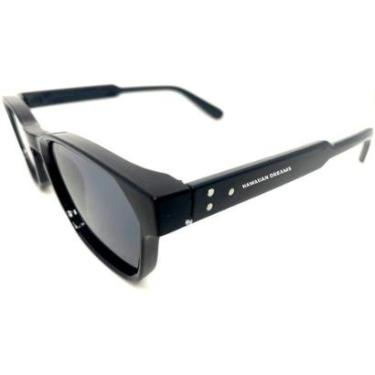 Imagem de Óculos De Sol Kailua Hd Em Acetato Na Com Detalhes Prata Nas Hastes-Unissex