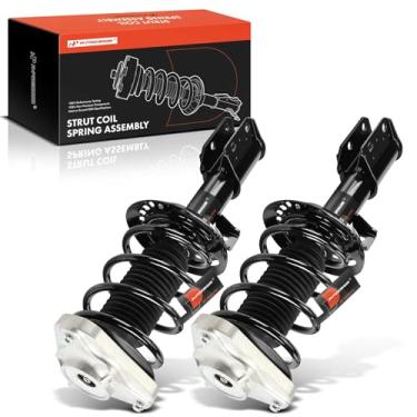 Imagem de A-Premium Par Dianteiro (2) Conjunto Completo De Amortecedor E Mola Helicoidal Compatível Com Mercedes-Benz Série W212 E250 2014-2016, E350 2010-2016, E400 2015-2016, E550 2013-2014, Lado Do Motoris