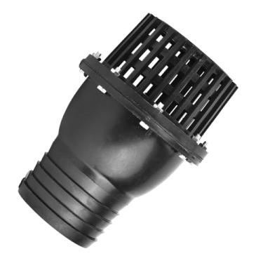 Imagem de Válvula de pé da Bomba de água Válvula de Retenção Plana de Baixa Pressão Em PVC Preto para Máquina de Fluidos (Kavolet7bdyga168h-05)