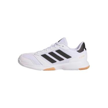 Imagem de adidas Tênis de vôlei feminino Ligra 8 Indoor, branco/preto/branco, 40 BR