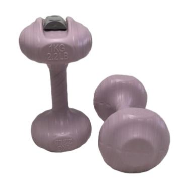Imagem de menolana 2 halteres infláveis ​​com água, equipamento de exercícios com confortável para crianças, pesos aquáticos para escritório, academia e jardim de, 2kg