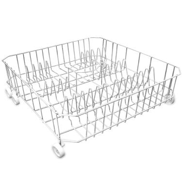 Imagem de Upgrade WD28X10284 WD28X31819 Substituição da prateleira inferior da máquina de lavar louça para peças de lava-louças ge, substitui WD28X10335 AP4980665 PS3486947, conjunto de rack de louça inferior