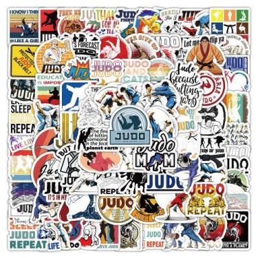 Imagem de Adesivos Judos, 100 unidades de vinil impermeável, anime, 5-7 cm - yiw