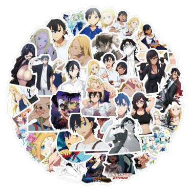 Imagem de Pacote de adesivos Anothers Horizons Anime 60 unidades