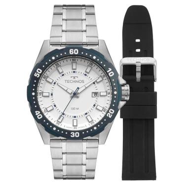 Imagem de Relógio Technos Masculino Racer Premium Bicolor - 2315LBD/T1B