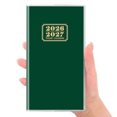 Imagem de SKYDUE Agenda de bolso verde-escuro