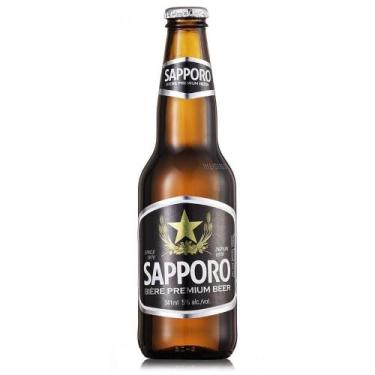 Imagem de Cerveja Premium Long Neck Sapporo 330ml