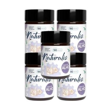 Imagem de Óleo de Alho Cru Naturalis 180 Cápsulas Alicina, 5 Unids