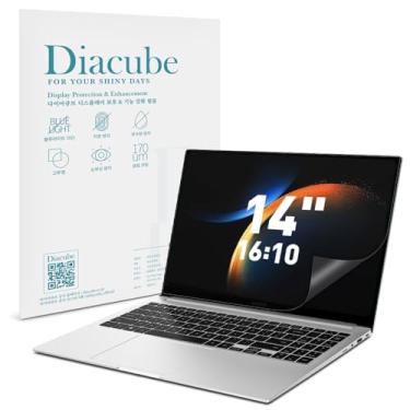 Imagem de Diacube Pacote com 2 protetores de tela com bloqueio de luz azul 16:10 de 14 polegadas para computador portátil e laptop – Proteção para os olhos | Anti-UV | Anti-reflexo