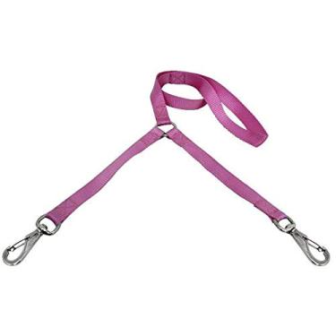 Imagem de Guia Para Cachorro Dupla São Pet Rosa