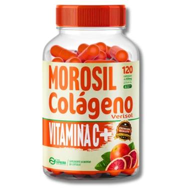 Imagem de Morosil Laranja Moro + Colágeno Verisol + Vitamina C - 120 Cápsulas 500mg