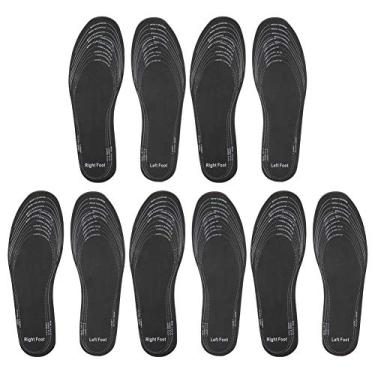 Imagem de Palmilhas de sapato de látex macio Ainoli absorvendo suor masculino feminino absorção de choque respirável (Cinco pares vendidos)