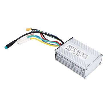 Imagem de Jiawu Controlador de Motor Sem Escova para Scooter Elétrica, Controlador de Velocidade Eficiente para Scooter Kugoo M4 15a 5 Pinos para Uso Diário, Liga de Alumínio