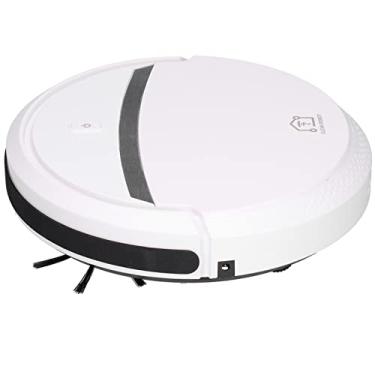 Imagem de Luqeeg Vassoura Inteligente 3 Em 1, Aspirador de pó Automático Com Tecnologia de Redução de Ruído e Bateria de Longa Duração, Combinação de Vácuo Moo para Pêlos de Animais de Estimação, (WHITE)