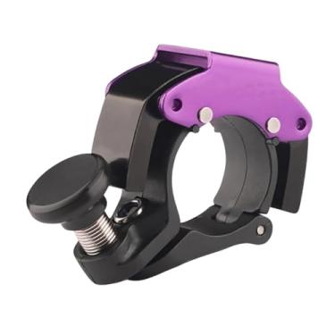 Imagem de 5 cores verão ao ar livre bicicleta sino de aço inoxidável carro e acessório da bicicleta rennraad kinderfahrrad ciclismo sino(P1-Purple)