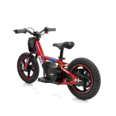 Imagem de Bicicleta Elétrica Infantil MXF Ebiker Pro Aro 12, Vermelho