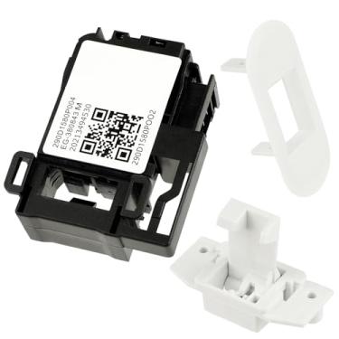 Imagem de WH01X27954 Interruptor de bloqueio da tampa da arruela WH01X24381 Moldura de bloqueio da tampa da arruela WH02X24399 Bloqueador de tampa de arruela compatível com GE Hotpoint Top Load Washer Replace