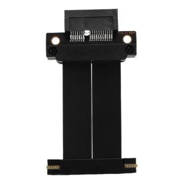Imagem de Generic Cabo Riser PCIE 4.0, Ampla Compatibilidade 180° Cabo de Extensão de Placa Gráfica GPU de Velocidade Total para Placa de Som USB M.2 WiFi (5cm)