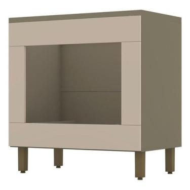 Imagem de Balcão Forno de Embutir Connect com Tampo Para Cooktop Duna Cristal  H