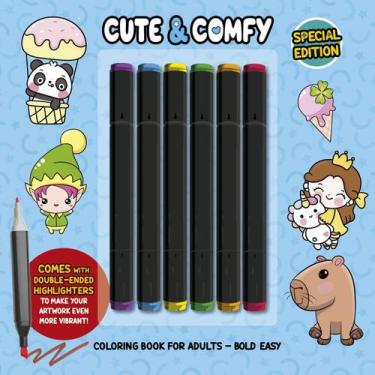 Imagem de Livro - Cute & Comfy Coloring Book for Adults - Special Edition - Livr