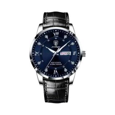 Imagem de Relógio De Pulso Masculino À Prova d'Água Com Luz, Marca De Luxo POEDA