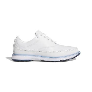 Imagem de adidas Tênis masculino de golfe, Ftwr Branco/Céu Cristal/Azul-marinho universitário, 45