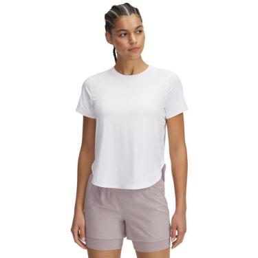 Imagem de Camiseta de Corrida Under Armour Launch Elite Feminina P Branco-Feminino