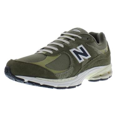 Imagem de New Balance 2002R Tênis - musgo escuro/verde coberto, Verde/preto/branco, 42
