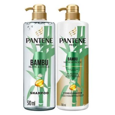 Imagem de Kit Shampoo + Condicionador Pantene Pro-V Bambu Nutre & Cresce 510ml