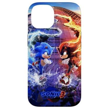 Imagem de Capa para Celular Sonic The Hedgehog Sonic VS Shadow para iPhone 14