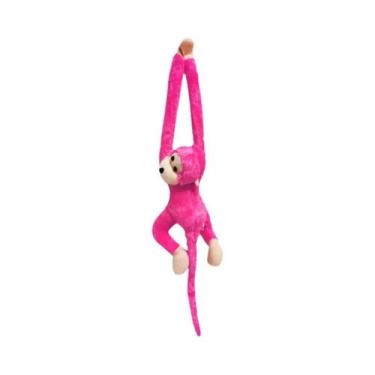 Imagem de Brinquedo De Pelúcia Macaco Fofo De Braços Longos Para Crianças, Bonec