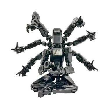 Imagem de Brinquedo Robô Feminino 3D Impresso Com 8 Asas, Manequim Articulado Mó