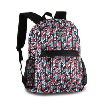 Imagem de Mochila Overblack Costas Casual Estampa Urbana Juvenil - Clio Style