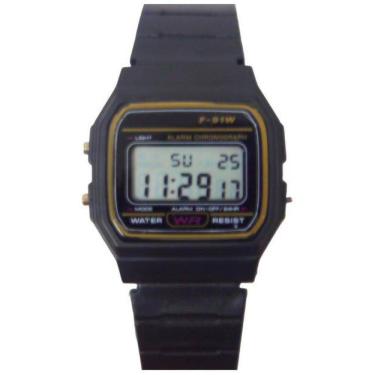 Imagem de Relógio Retrô Vintage Unissex Masculino Feminino Wr Borracha