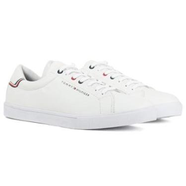 Imagem de Tênis Masculino Tommy Hilfiger Clássico Hockney 9Y Couro Premium Original 04299-Masculino