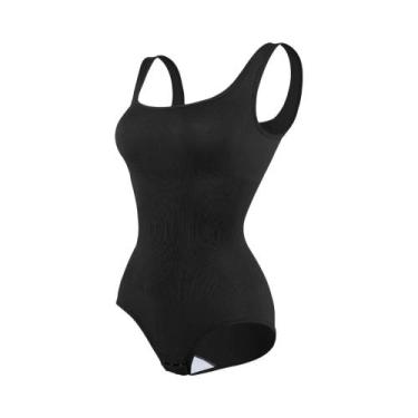 Imagem de Body Modelador Feminino Com Alças Largas E Controle Abdominal, Roupa F