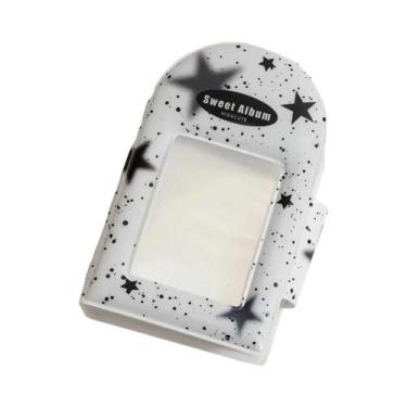 Imagem de Álbum De Fotos Coreano Quadrado Vazado Com Botões Para Meninas, Livro 