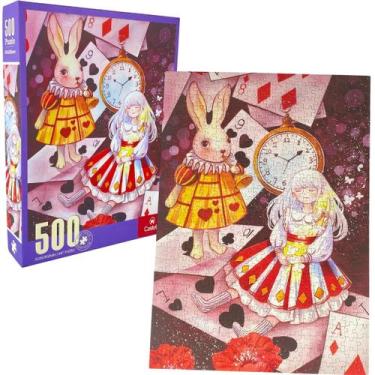 Imagem de Quebra Cabeça de 500 Peças Sonhos de Alice - Castela - CASTELA BRASIL
