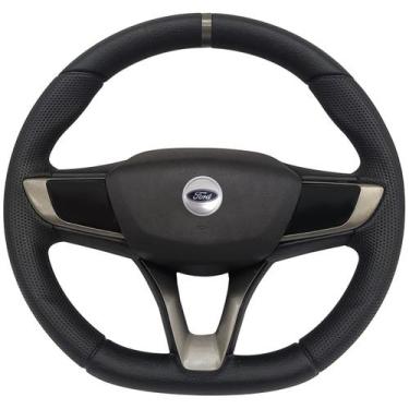 Imagem de Volante Esportivo Escort Hobby 87 a 92 Ford + Cubo - Poliparts, Grafit