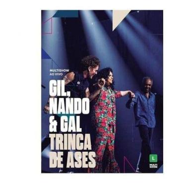 Imagem de Gil, nando & gal multshow trinca de ases - dvd duplo - SARAPU