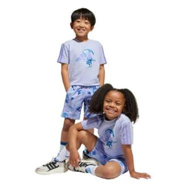 Imagem de Conjunto Infantil Adidas Camiseta Disney Lilo and Stitch-Unissex
