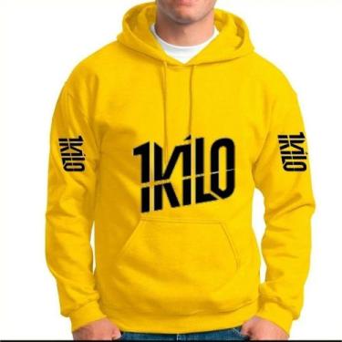Imagem de Moletom 1kilo Rap Deixe-me Ir Lançamento Top Blusa De Frio - Marinho S