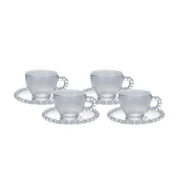Imagem de Xicara de Cafe Perola 100ml 4 Pecas - Hauskraft, Único