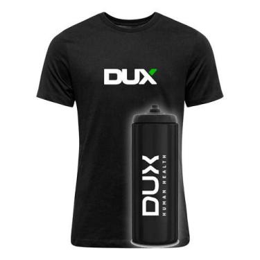 Imagem de Kit Camiseta Dux Squeeze Garrafa Nutrition Lab DryFit Camisa - - DUX N
